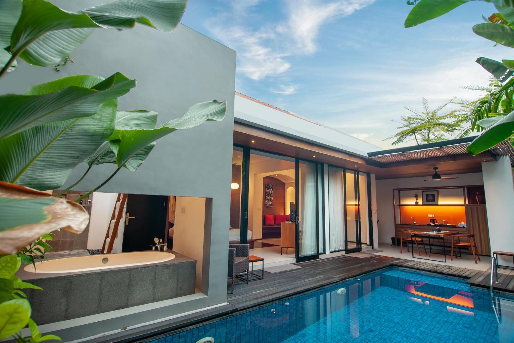 Abia Villa Legian Exterior foto